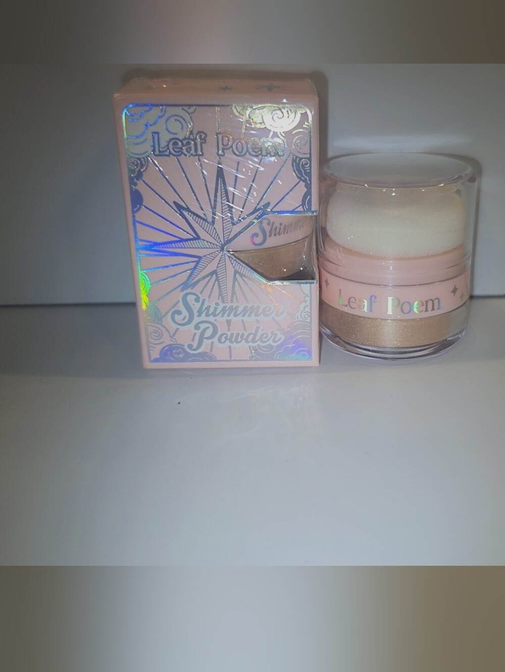 Sephora Shimmer Powder - Pink and Gold Packaging